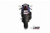 Système d'échappement complet Y.071.LR1TB Mivv SR-1 TITANE NOIR Yamaha R7 2022-2024