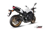 Y.033.L2SC Mivv GP CARBON Schalldämpfer-Auspuffanlage MIT CARBON-BECHER Yamaha FZ8/Fazer 8 2010-2016