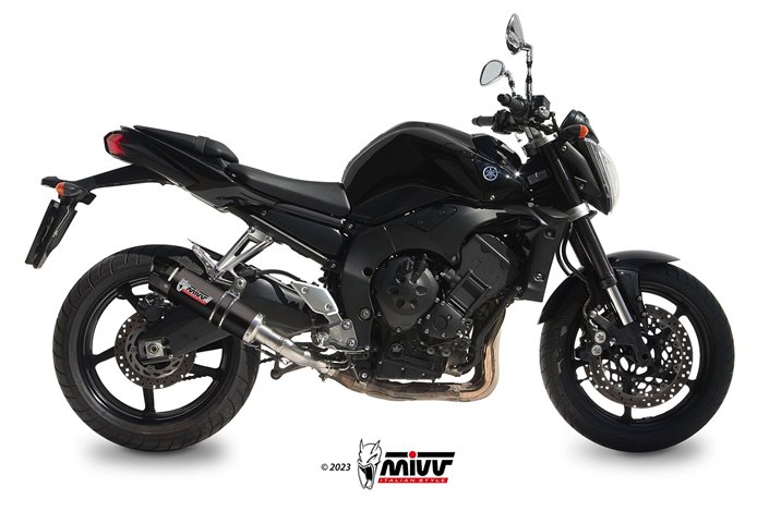 Terminal exhaust system Y.023.LXBC Mivv GP BLACK STAINLESS STEEL WITH CARBON CUP Yamaha FZ1/FZ1 Fazer 2006-2016