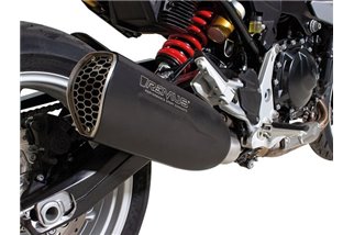 Terminal exhaust system 94783 100765 Remus NXT Racing in black steel BMW Enduro F 900 R 2020