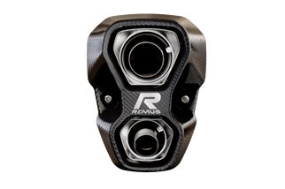 Système d'échappement terminal 82783 100065 Remus 8 2.0 Racing en acier noir BMW Enduro R 1200 GS 2016