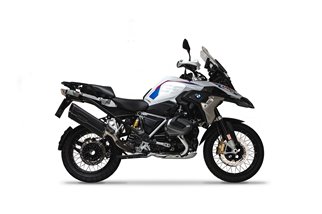 Système d'échappement terminal 82783 100065 Remus 8 2.0 Racing en acier noir BMW Enduro R 1200 GS 2016