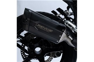 Terminal exhaust system 82783 088523 Remus 8 2.0 Racing in black steel BMW R 1300 GS 2024