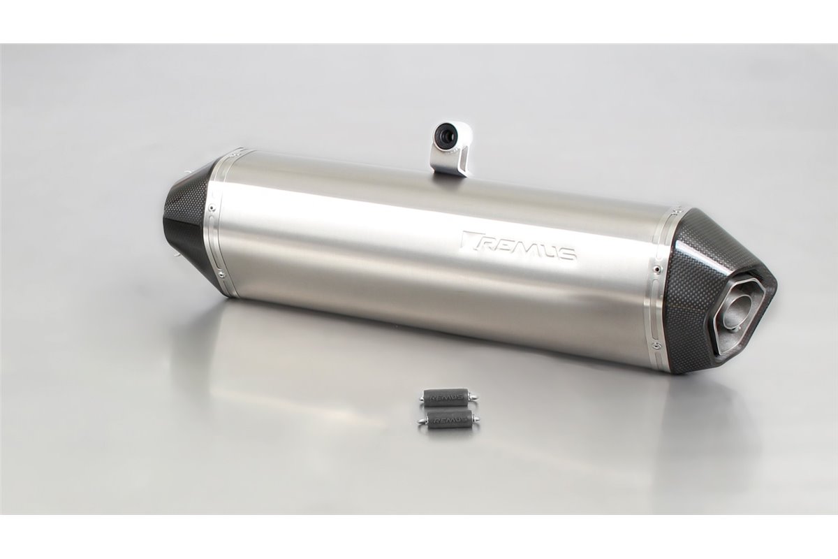 Remus terminal exhaust system 094882 085208 Hexacone titanium BMW F 800 GS Adventure 2013