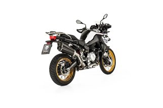 Sistema di scarico terminale 84782 085518 Remus 8 in acciaio nero BMW F 850 GS 2021