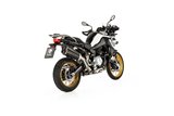 Système d'échappement terminal 84782 085518 Remus 8 acier noir BMW F 850 GS 2021