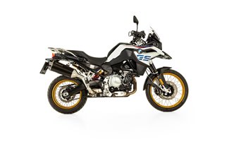 Système d'échappement terminal 84782 085518 Remus 8 acier noir BMW F 850 GS 2021