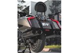 Remus 7782 089518LR Système d'échappement complet personnalisé en acier noir BMW K 1600 Bagger/Grand America 2022