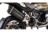 Terminal exhaust system 84782 100265 Remus 8 in black steel BMW R 1250 GS/Adventure 2018-2020