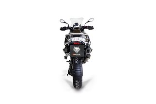 Système d'échappement terminal 84782 100265 Remus 8 en acier noir BMW R 1250 GS/Adventure 2018-2020