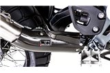 Terminal exhaust system 84782 100265 Remus 8 in black steel BMW R 1250 GS/Adventure 2018-2020