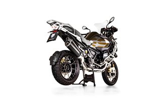 Sistema di scarico terminale 84782 100265 Remus 8 in acciaio nero BMW R 1250 GS/Adventure 2021