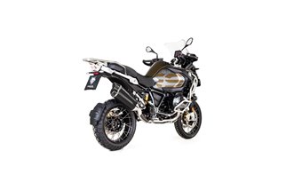 Sistema di scarico terminale 84782 100265 Remus 8 in acciaio nero BMW R 1250 GS/Adventure 2021