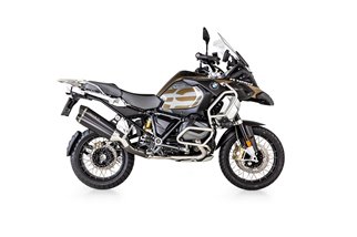 Sistema di scarico terminale 84782 100265 Remus 8 in acciaio nero BMW R 1250 GS/Adventure 2021