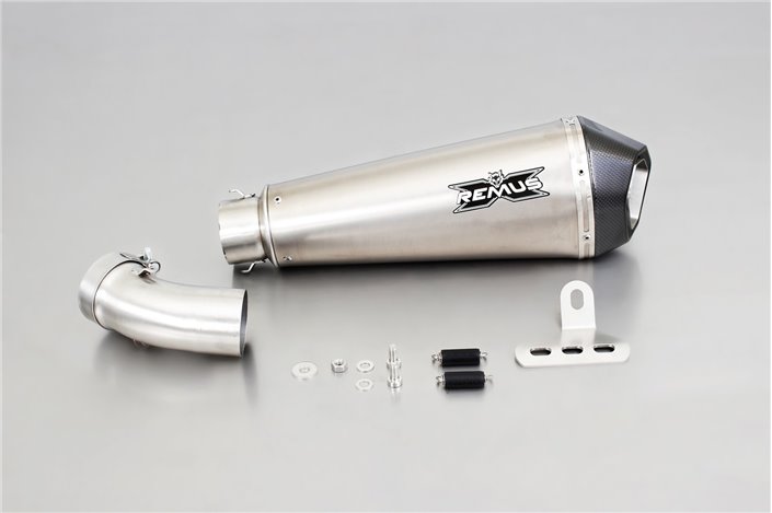 remus terminal exhaust system 056802 087514L Hypercone titanium BMW R nineT 2014