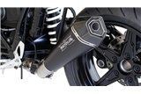 Remus terminal exhaust system 056782 087516L Hypercone in black steel bmw r ninet 2016