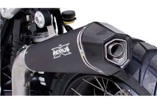 sistema di scarico terminale remus 086783 087516L Hypercone racing in acciaio nero BMW R nineT Pure 2016