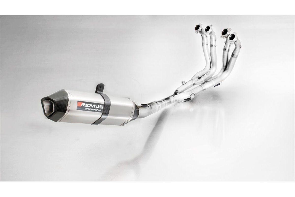 Remus full exhaust system 014883 087015 HEXACONE titanium BMW S 1000 RR 2017