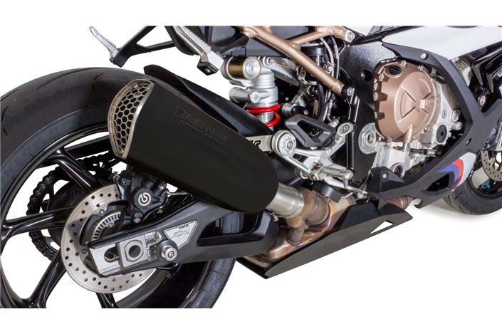 Terminal exhaust system 94783 087019 Remus NXT Racing in black steel BMW S 1000 RR 2019-2020