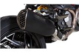 Sistema di scarico terminale 94783 100465 Remus NXT Racing in acciaio nero Ducati Monster 1200/1200 S 2017