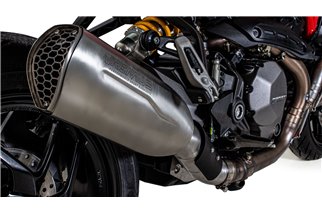 Terminal exhaust system 94583 100465 Remus NXT Racing in stainless steel Ducati Monster 1200/1200 S 2017