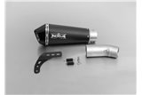 Remus terminal exhaust system 056782 155315 Hypercone in black stainless steel Ducati Monster 821 2015