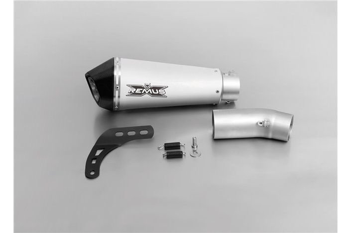 Remus terminal exhaust system 056882 155315 Hypercone titanium Ducati Monster 821 Stripe 2015