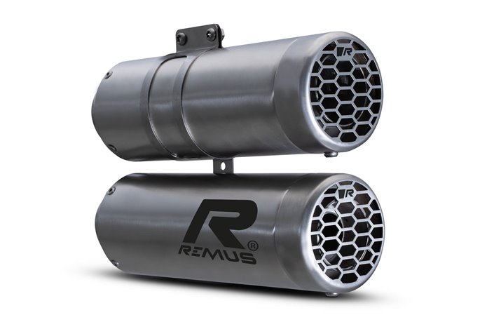 Terminal exhaust system 74583 156521 Remus Double Mesh Racing steel Ducati Monster M7 2021