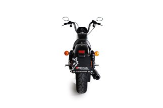 Système d'échappement terminal Remus 007752 300518 Harley-Davidson Sportster XL2 Iron 1200 (XL 1200NS) 2017-2018