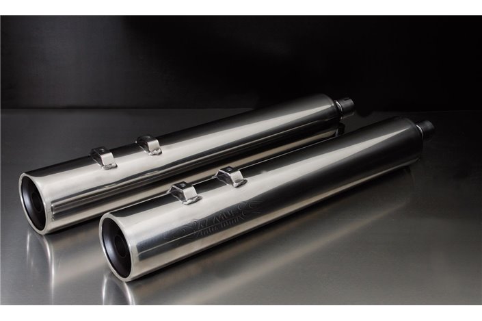 remus terminal exhaust system 047102 271114LR Custom Haley-Davidson Touring FLHP road king police 2009-2013