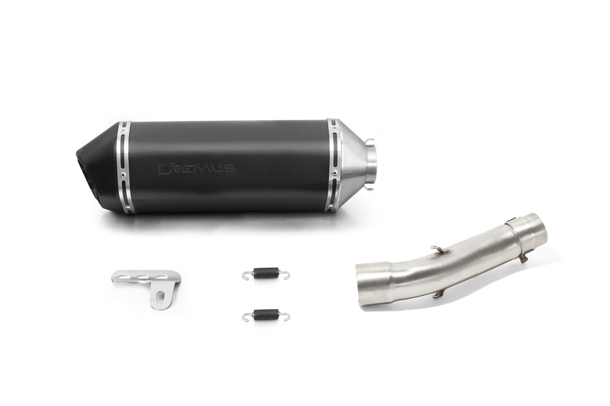 Remus terminal exhaust system 0514782 254018 Okami for Honda CB 500 F PC58 2018