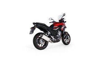 Sistema di scarico terminale Remus 0514583 254118 Okami Racing per Honda CB 500 X PC59 2017