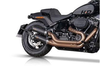 Auspuffpaar VPerformance Schalldämpfer schwarz AHAR0290048 Harley-Davidson Fat Bob 2021-2024