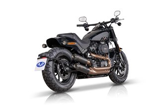 Scarico coppia silenziatori VPerformance nero AHAR0290048 Harley-Davidson Fat Bob 2021-2024