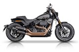 Paire d'échappement de silencieux VPerformance noir AHAR0290048 Harley-Davidson Fat Bob 2021-2024