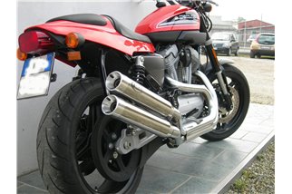 Scarico coppia silenziatori VPerformance Cromati AHAR0160001 Harley-Davidson XR 1200 Twin 2009-12