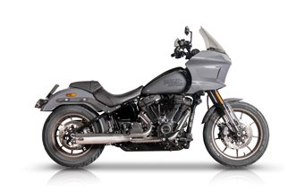 Paire de silencieux d'échappement VPerformance Satin AHAR0340054 Harley-Davidson Street Bob 2021-2024