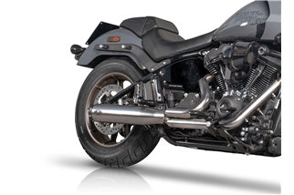 Paire de silencieux d'échappement VPerformance Satin AHAR0340054 Harley-Davidson Street Bob 2021-2024