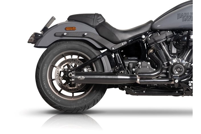 Auspuffpaar VPerformance Schalldämpfer Mattschwarz AHAR0340031 Harley-Davidson Low Rider St 2021-2024