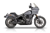 Echappement paire de silencieux VPerformance Noir mat AHAR0340031 Harley-Davidson Low Rider St 2021-2024