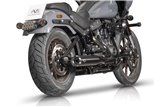 Echappement paire de silencieux VPerformance Noir mat AHAR0340031 Harley-Davidson Low Rider St 2021-2024