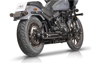 Auspuffpaar VPerformance Schalldämpfer Mattschwarz AHAR0340031 Harley-Davidson Street Bob 2021-2024