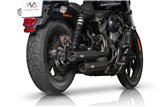 Scarico completo coppia silenziatori 2 in 2 VPerformance nero opaco AHAR0320039-1 Harley-Davidson Nightster 2022-24