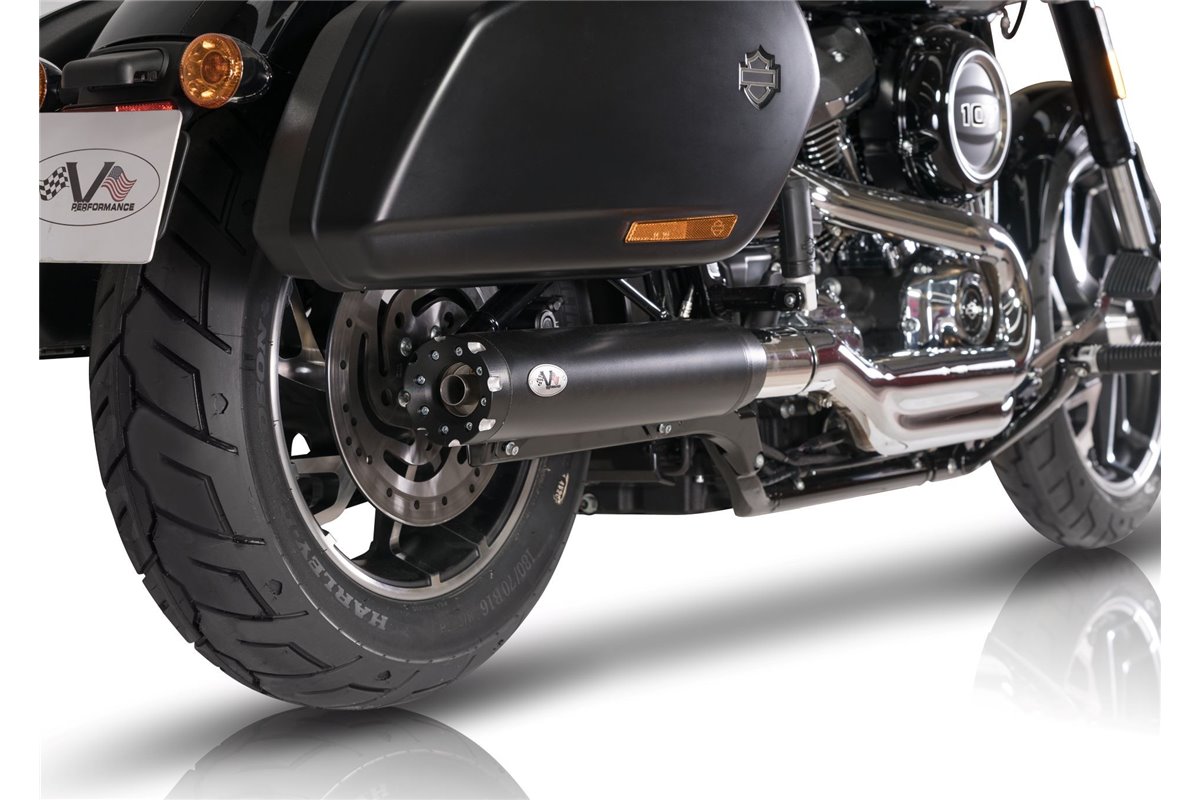 VPerformance Dark Exhaust Silencer AHAR0230031 Harley-Davidson Sport Glide 2021-2022