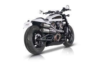 Scarico semi-completo 2 in 2 VPerformance Argento AHAR0260045 Harley-Davidson Sportster 1250 2021-2024