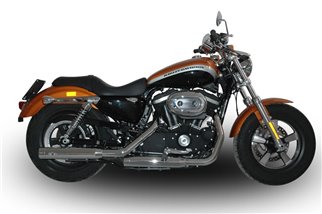 Exhaust Pair VPerformance Chrome Silencers AHAR0220002 Harley-Davidson Sportster 2014-2020