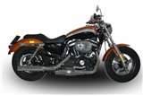 Scarico coppia silenziatori VPerformance cromati AHAR0220002 Harley-Davidson Sportster 2014-2020