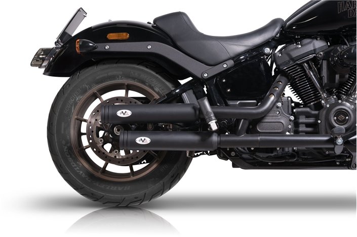 Exhaust Pair Silencers VPerformance Dark AHAR0270041 Harley-Davidson Street Bob 2021-2024