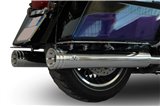 Exhaust Pair Silencers VPerformance Chrome AHAR0210001 Harley-Davidson Touring 2004-2017