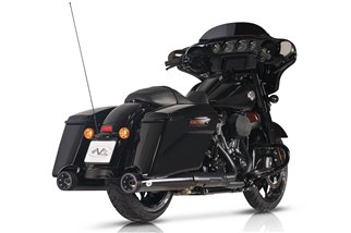 Paire de silencieux d'échappement VPerformance Dark AHAR0240034 Harley-Davidson Touring 2021